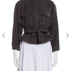 Frame Black Belted Jacket